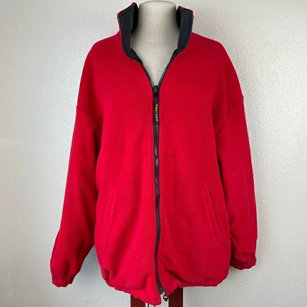 Kel-Tek Full Zip Reversible Jacket Size L EUC - Picture 8 of 11